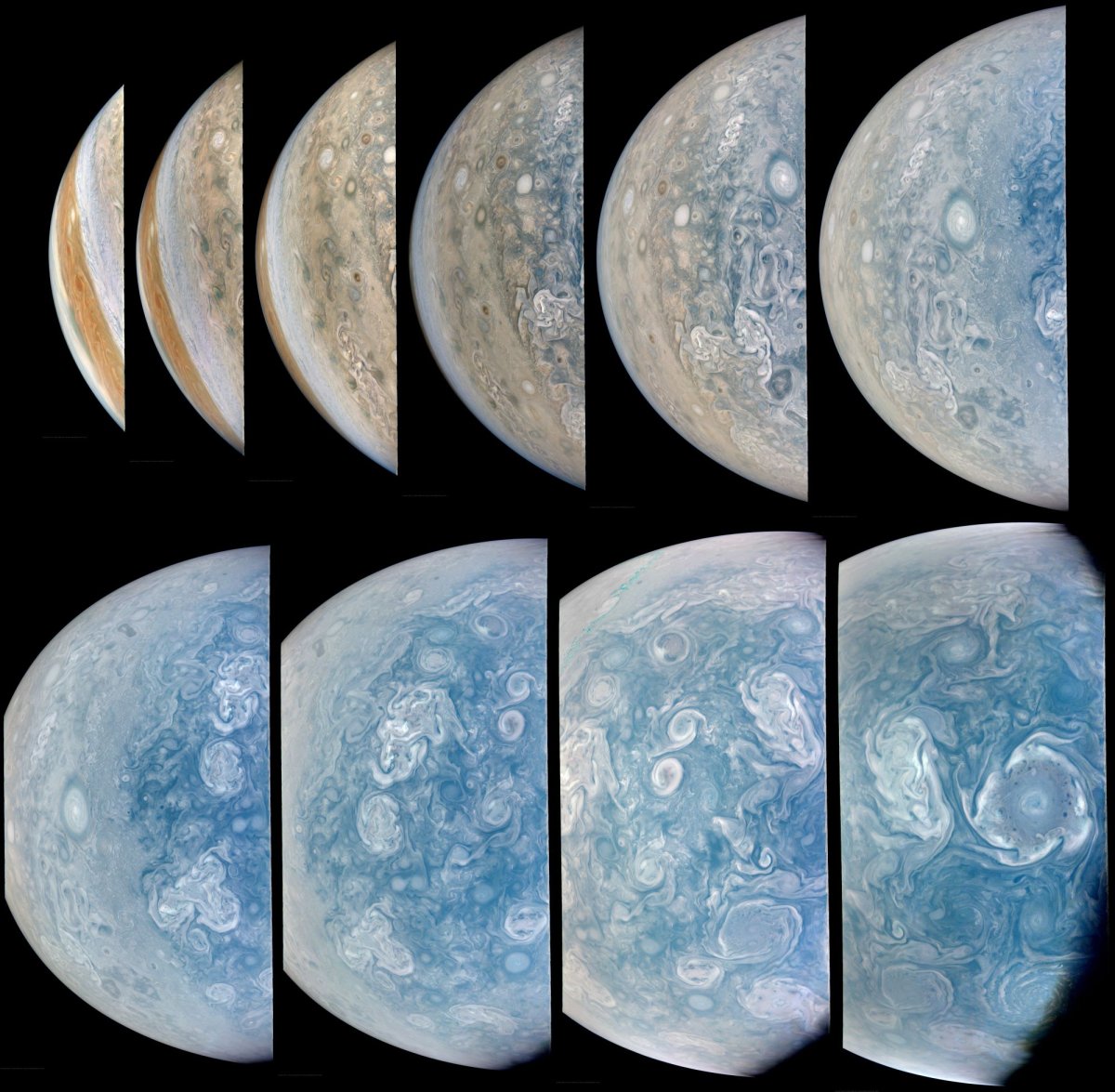 Jupiter collage 