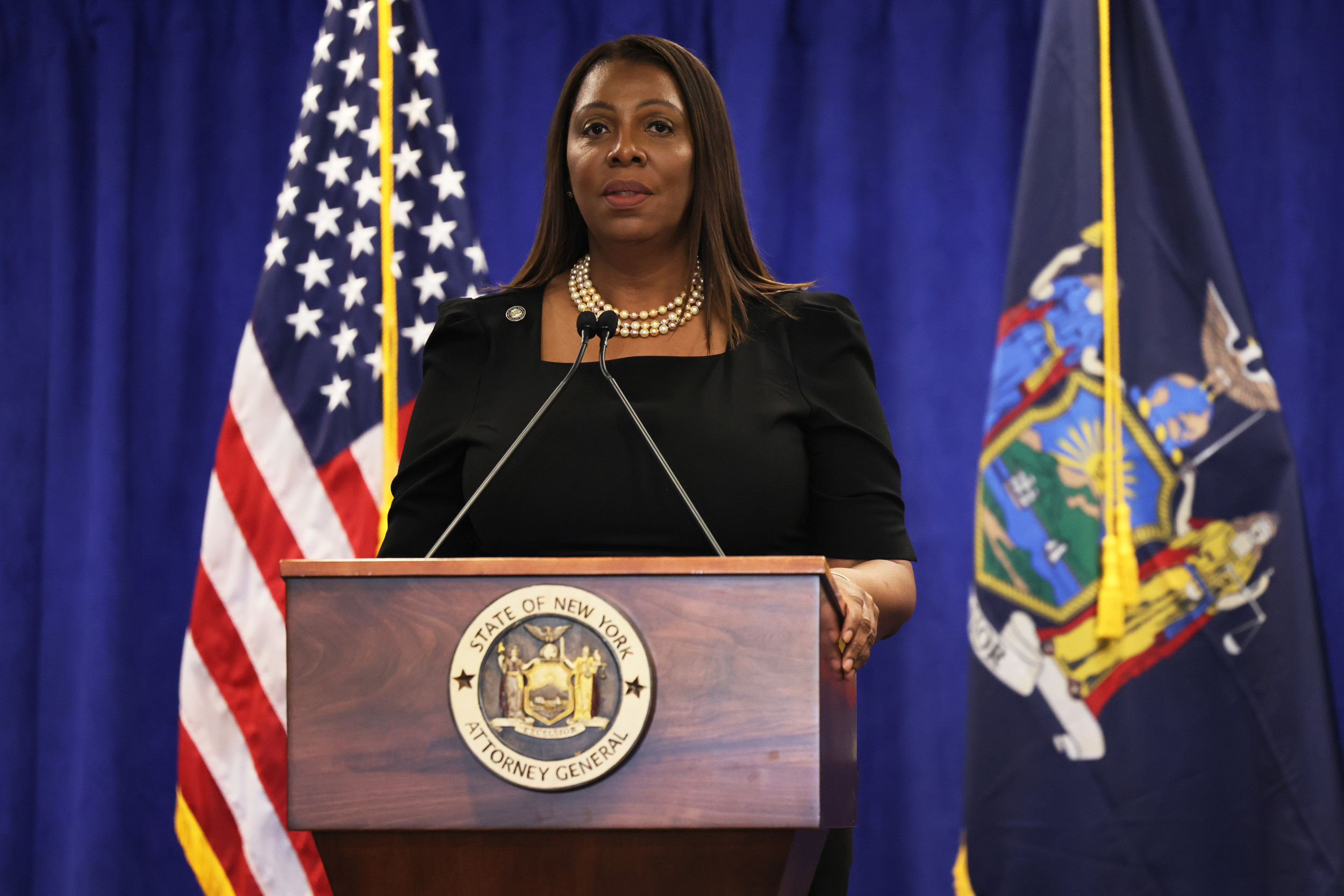 Letitia James Response to Donald Trump's Election - Newsweek