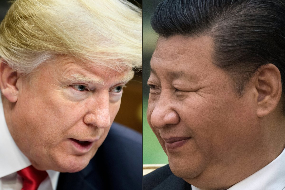 Donald Trump and Xi Jinping