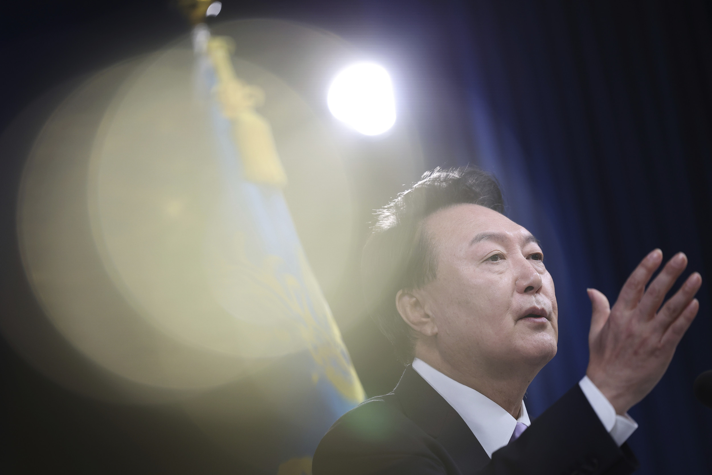 South Korean President Denies Role in Growing Scandal Amid Poll Plummet