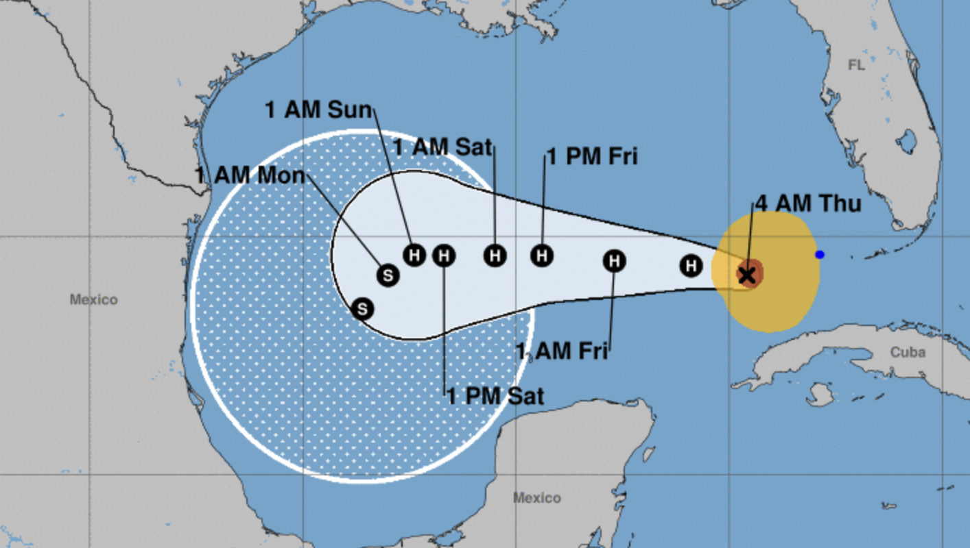 Hurricane Rafael Path Update, Tracker as Storm Radically Changes Direction Newsweek