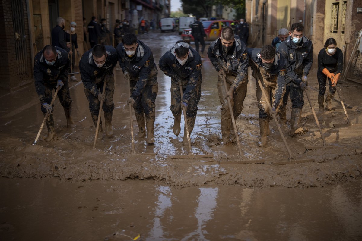 Members of the Spanish National Police 