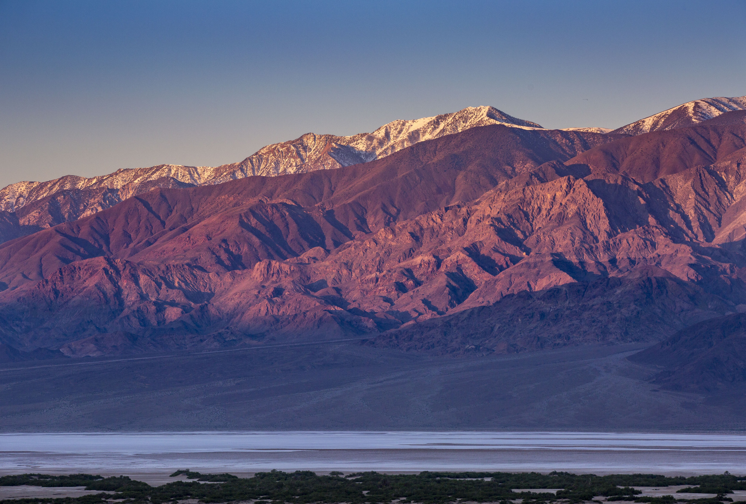 Freeze Warning Issued As Temperatures Drop in Death Valley