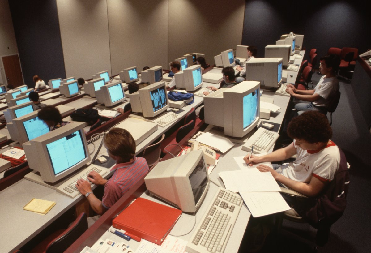 Computer Class in 90s