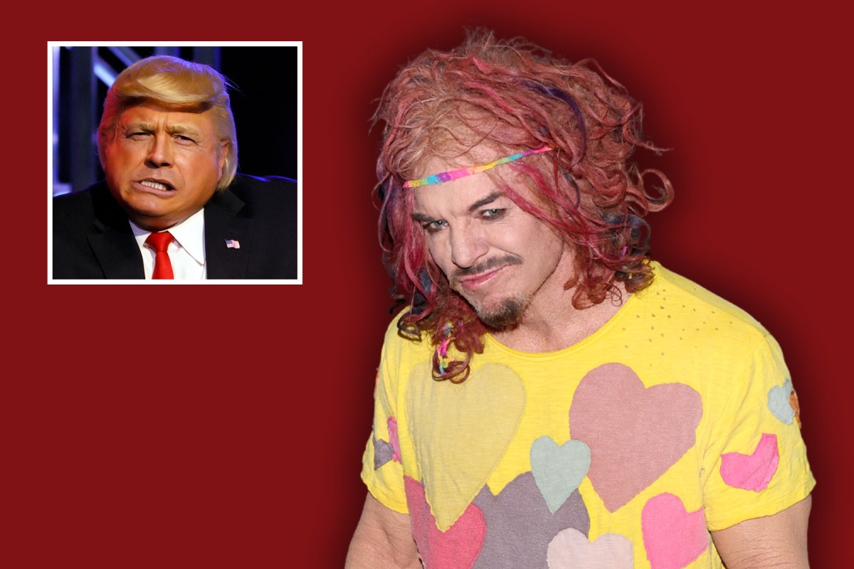 Carrot Top, Trump impersonator John Di Domenico