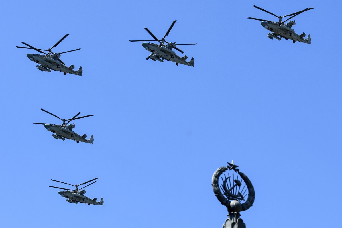 Ka-52 Alligator helicopters