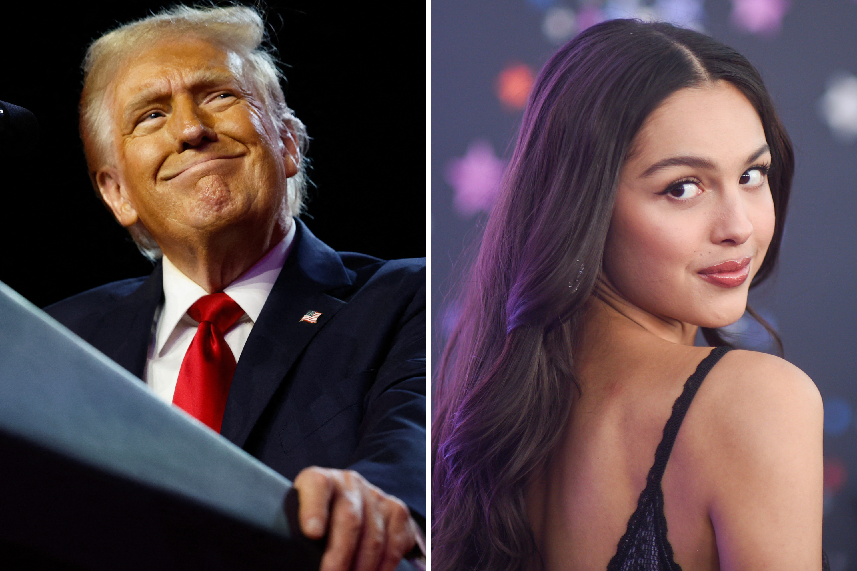 Donald Trump, Olivia Rodrigo 