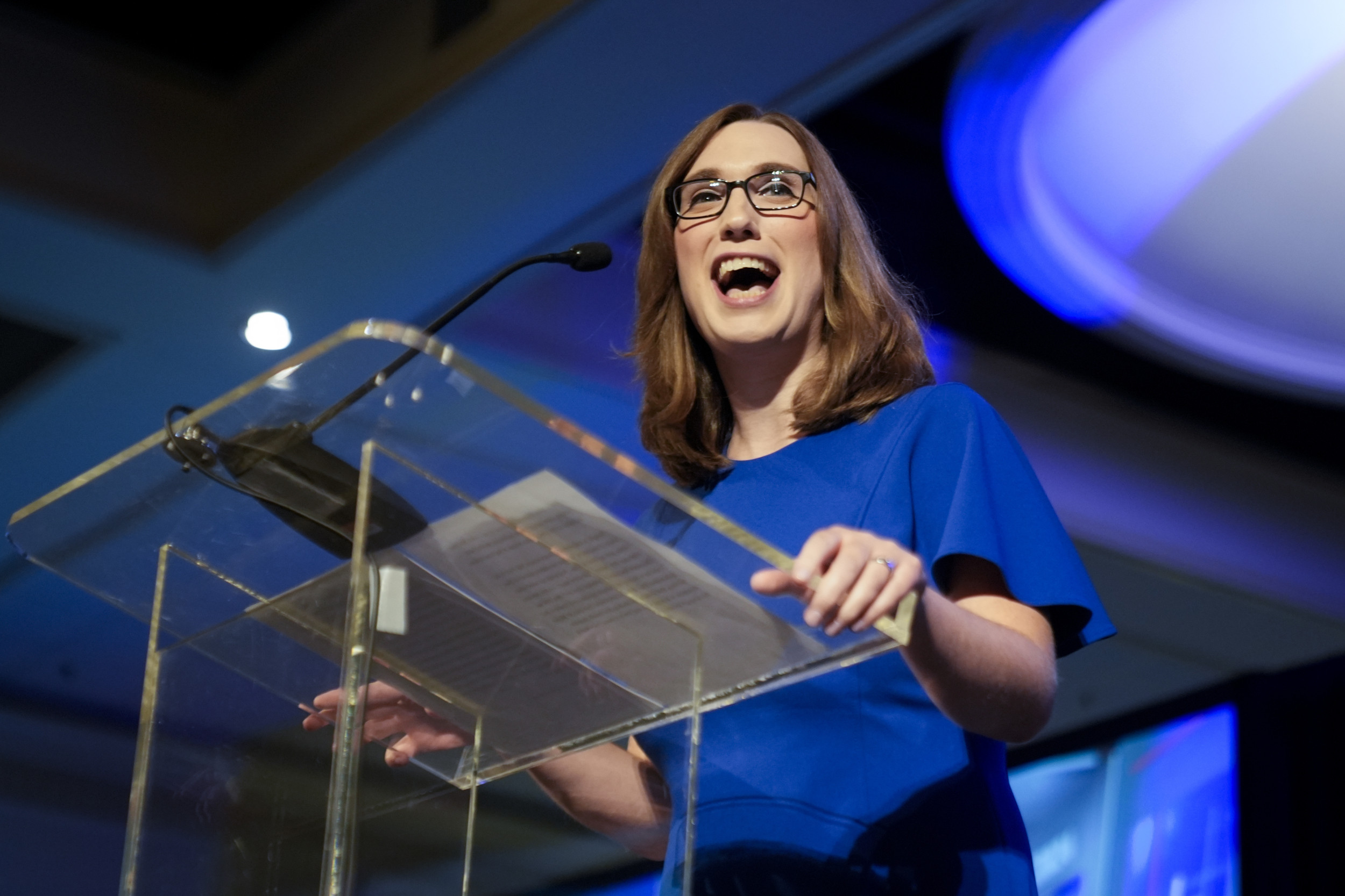 Sarah McBride First Transgender Rep Becomes GOP Target With Bathroom Election 2024 Delaware House