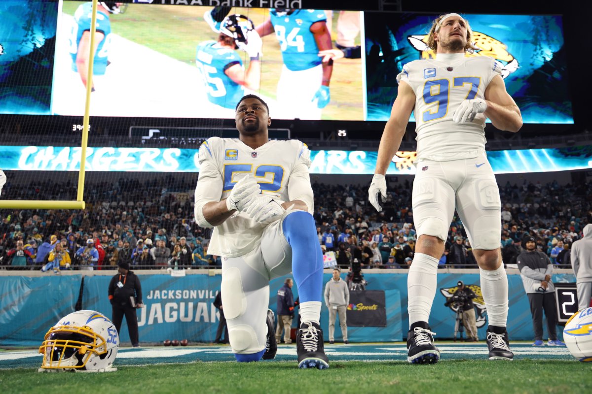 Chargers' Khalil Mack and Joey Bosa