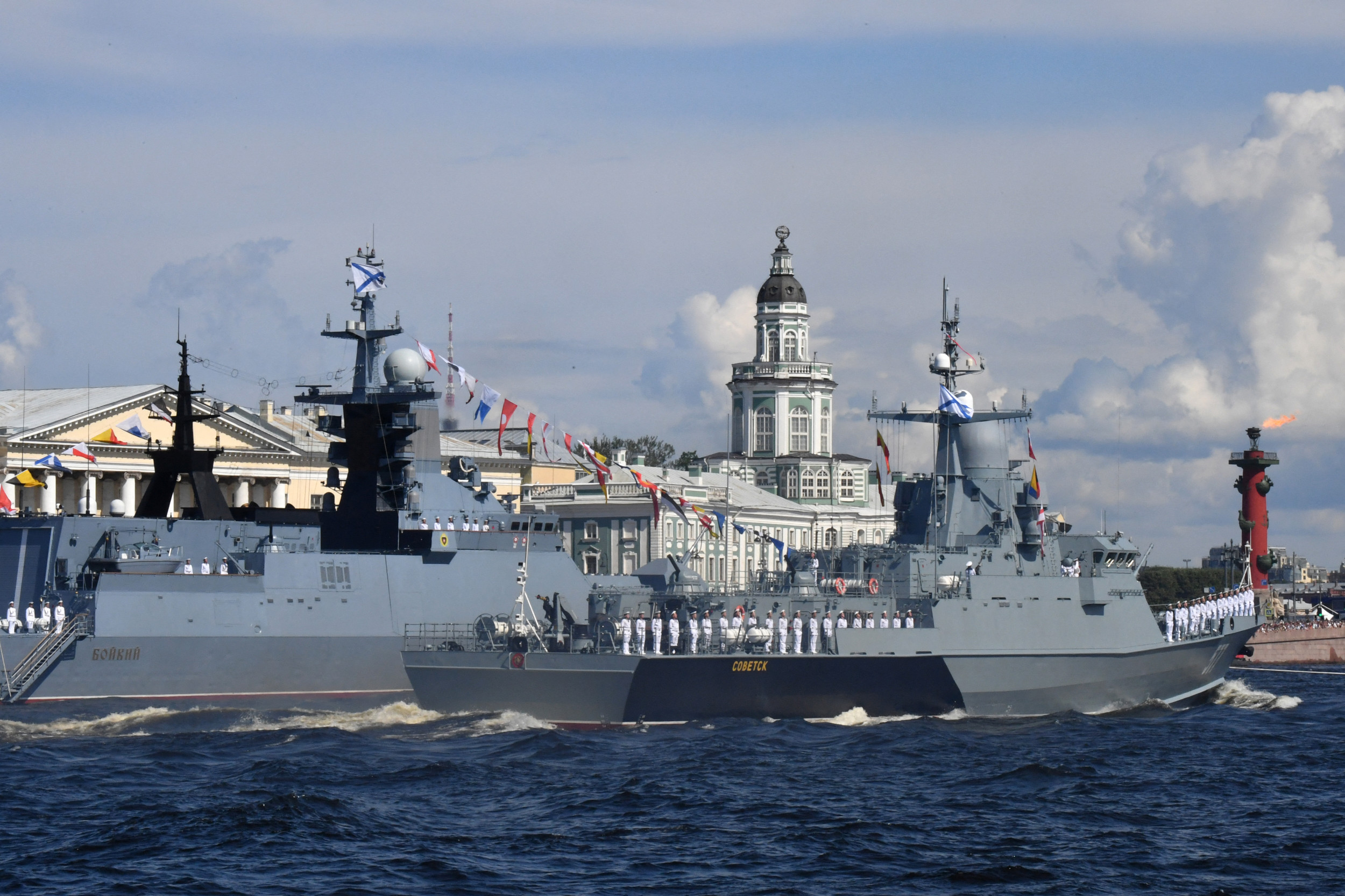 Russian Navy Stages War Games in NATO Heartland