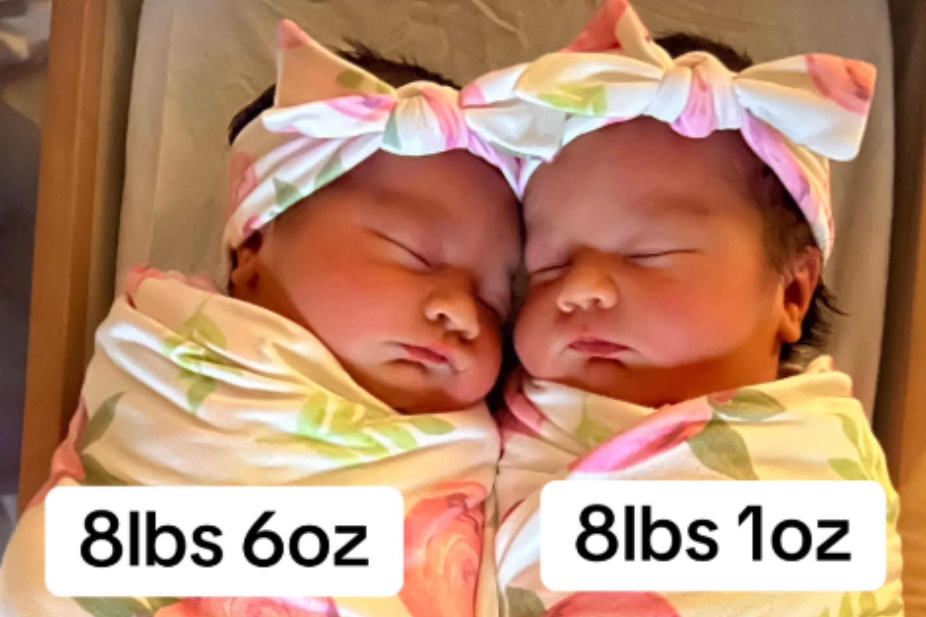 Woman Delivers 'Biggest Twins' Pediatrician Has Ever Seen, Here's Why