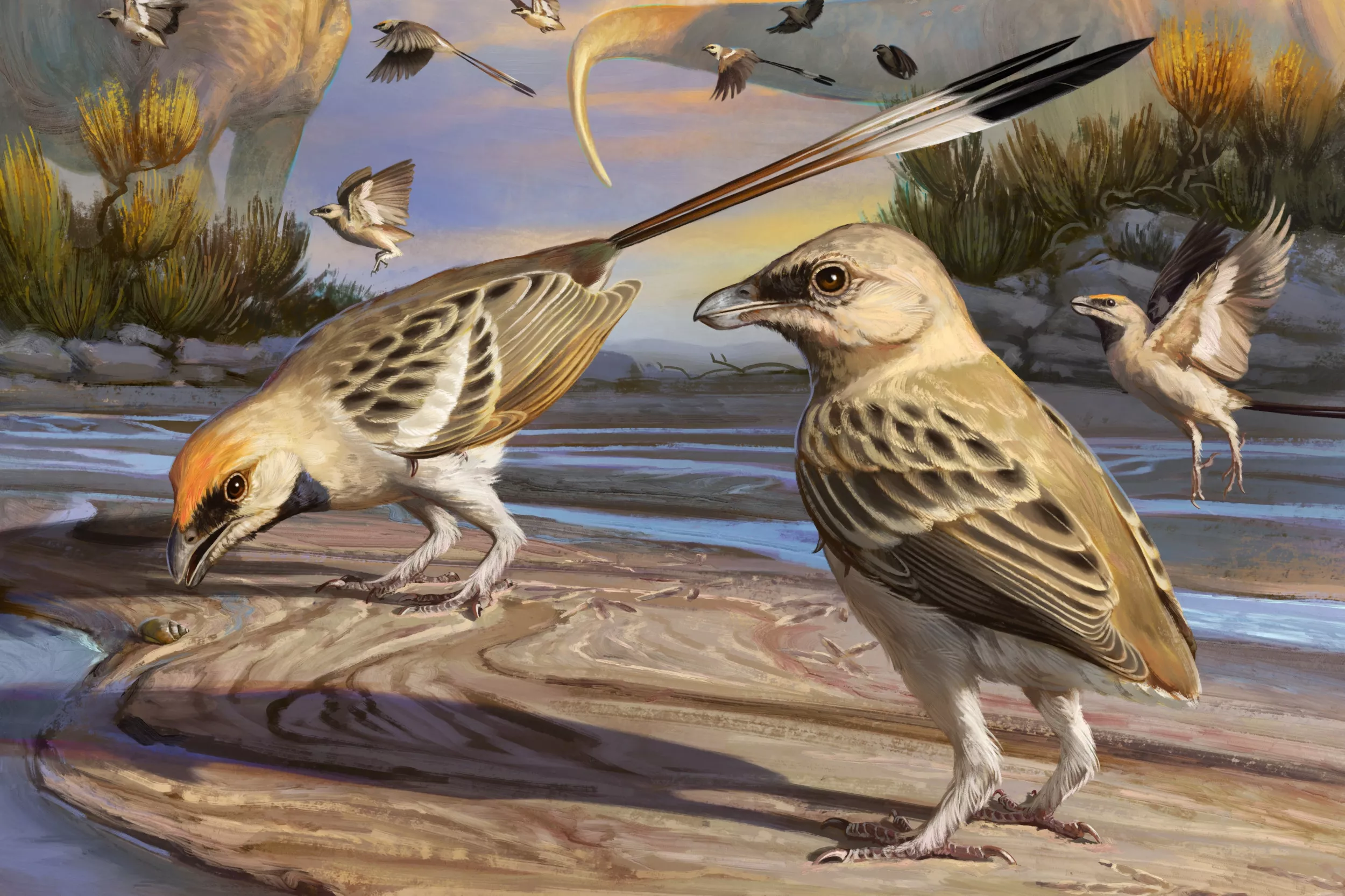 "One-of-a-kind" fossil from age of dinosaurs reveals new early bird species