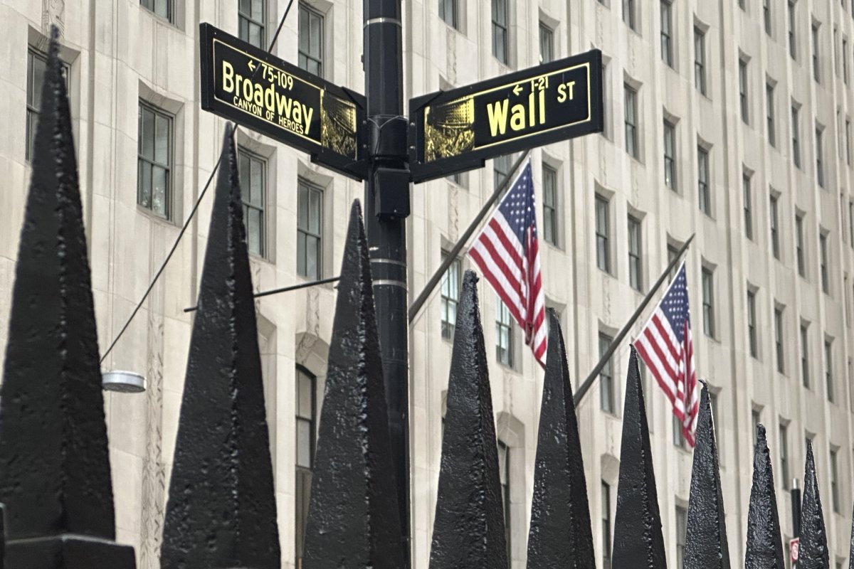 Wall Street sign
