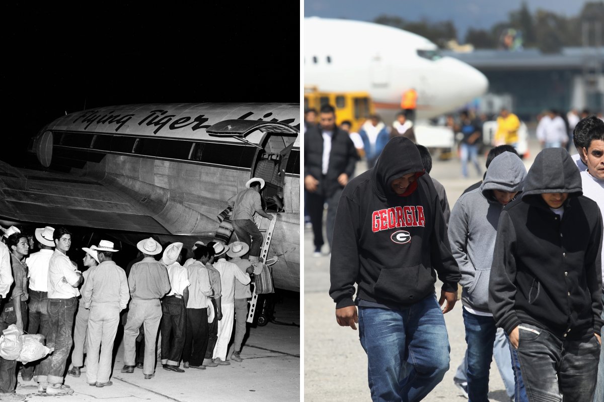 Deportation 1950s and 2010s