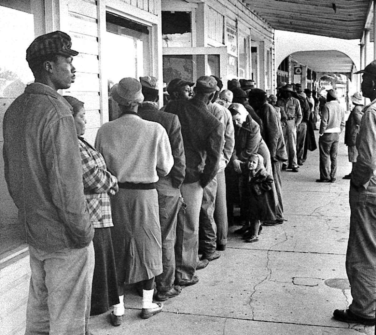 Migrant farm workers in 1950s