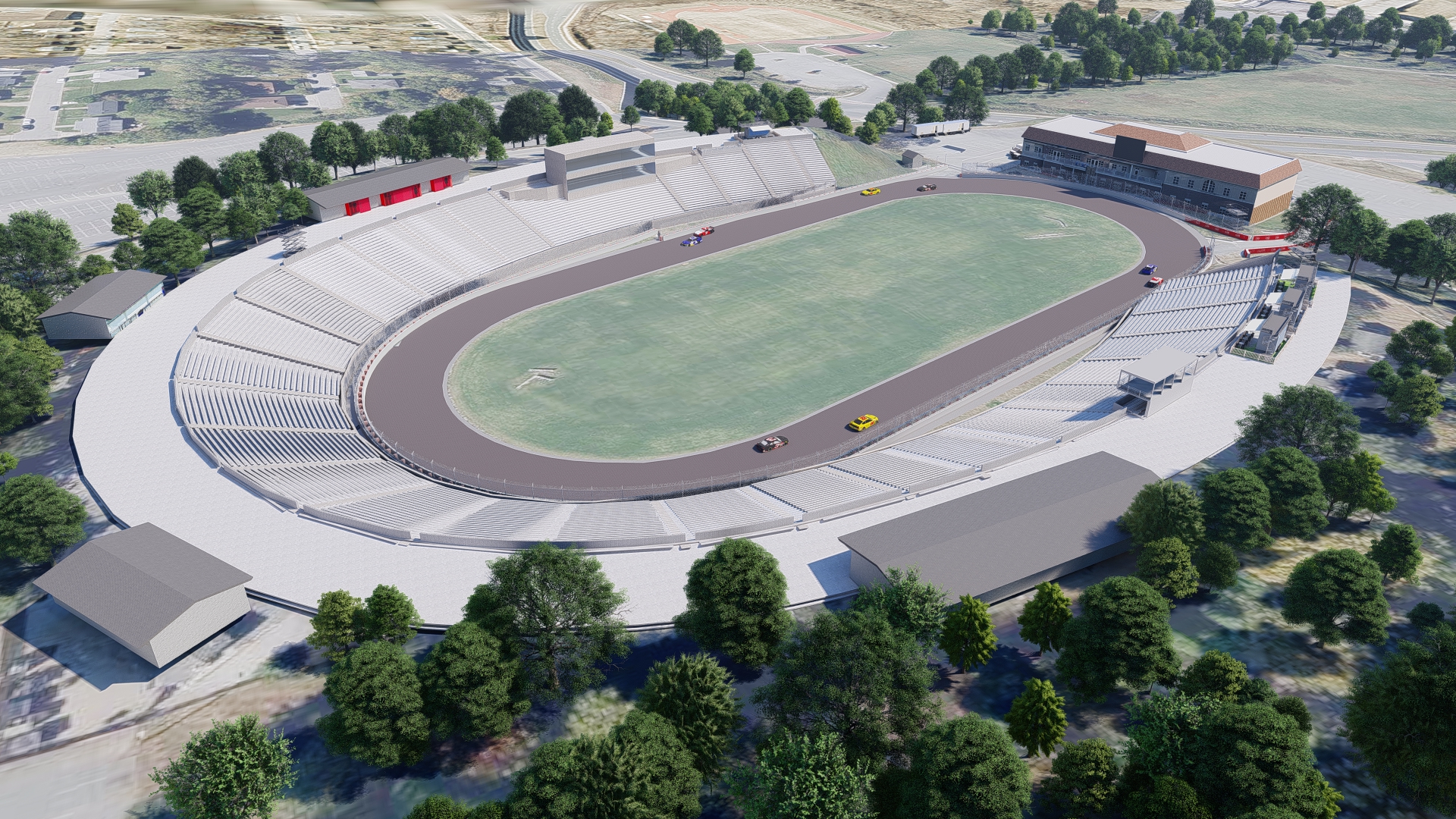 Bowman Gray Stadium Upgrades for NASCAR 2025