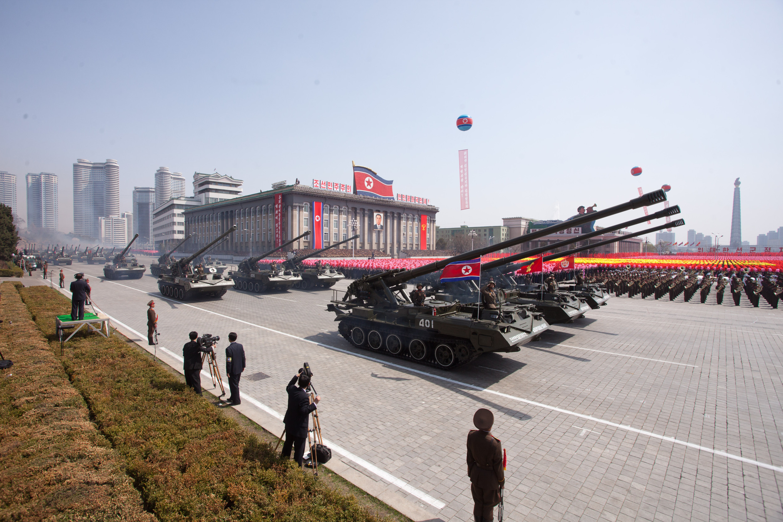 Photo Shows North Korean Artillery Arriving in Russia