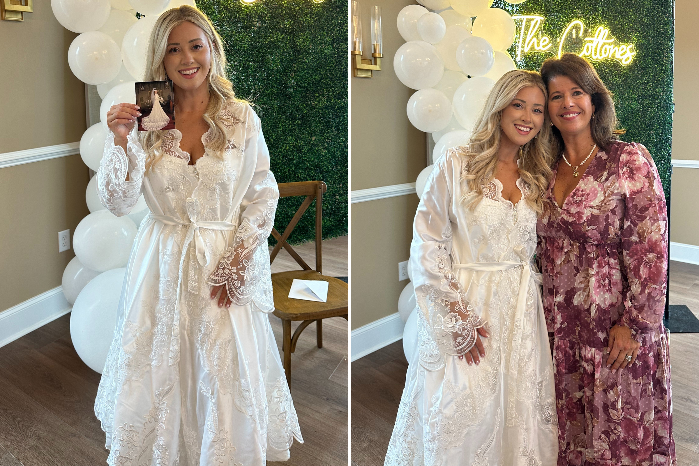 Watch bride's reaction to seeing what mom did with her 1988 wedding dress