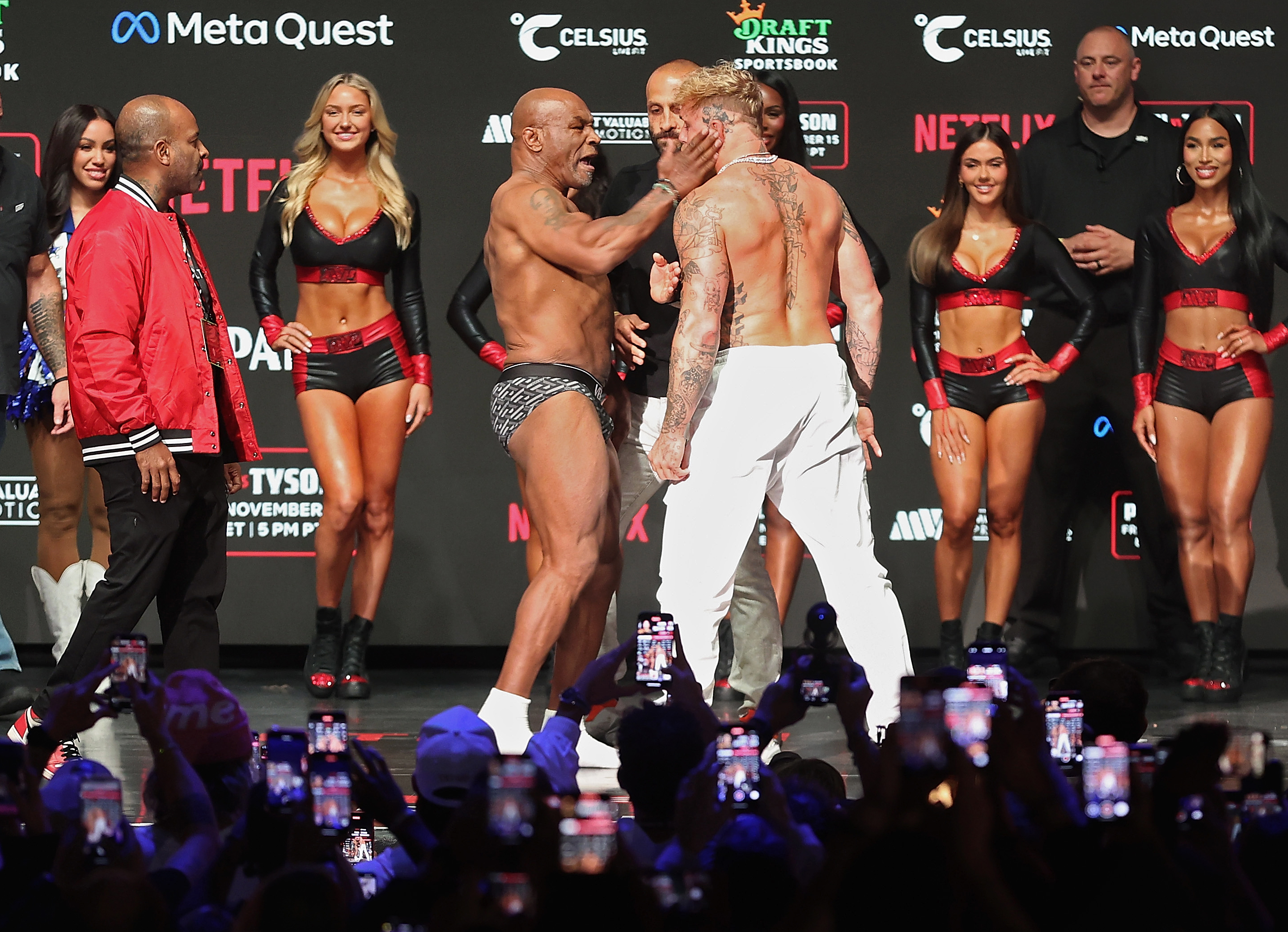 Jake Paul Reacts to Mike Tyson Slap Ahead of Fight