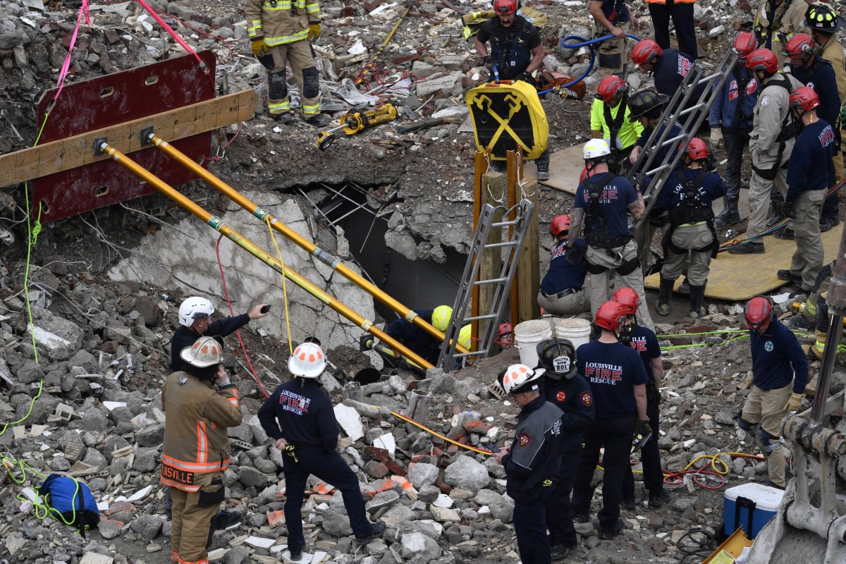 Kentucky Construction Worker Trapped Rubble