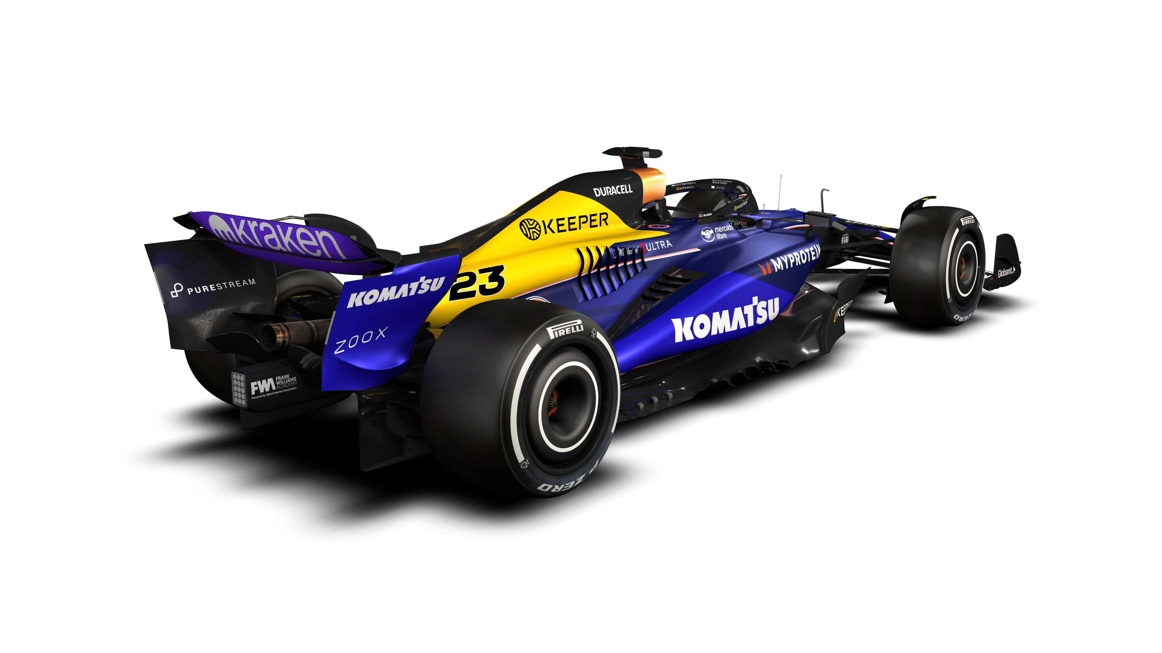 Williams F1 Team Unveils Stunning Livery for Las Vegas Grand Prix in Partnership with Keeper Security