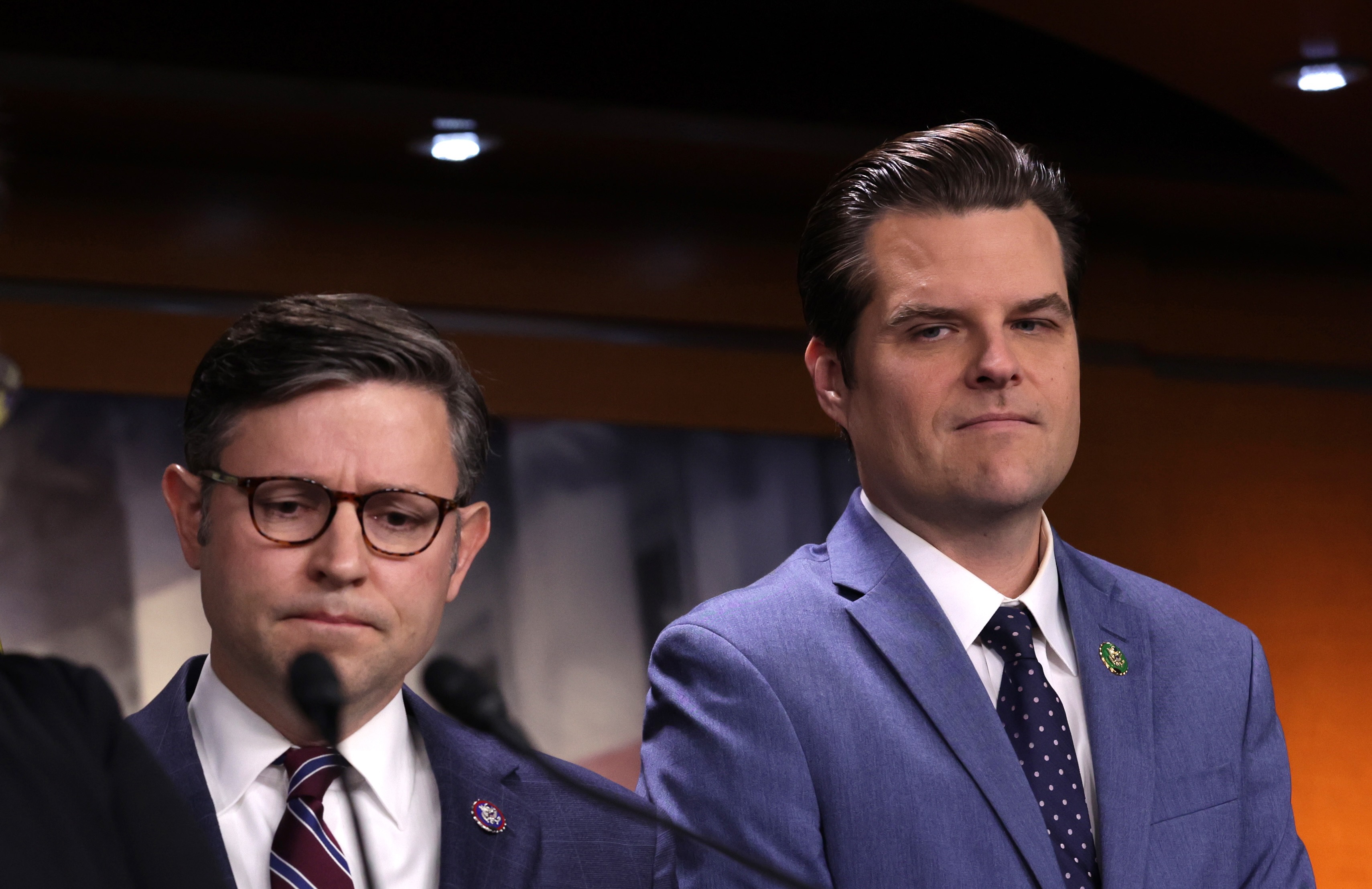 Mike Johnson Comes to Matt Gaetz's Rescue