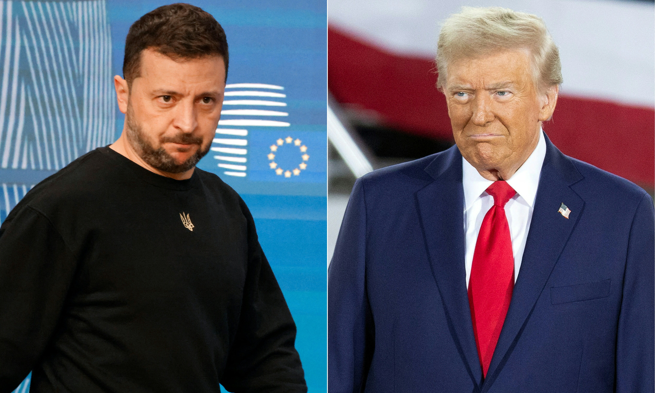 Zelensky says war will end sooner with Donald Trump as president