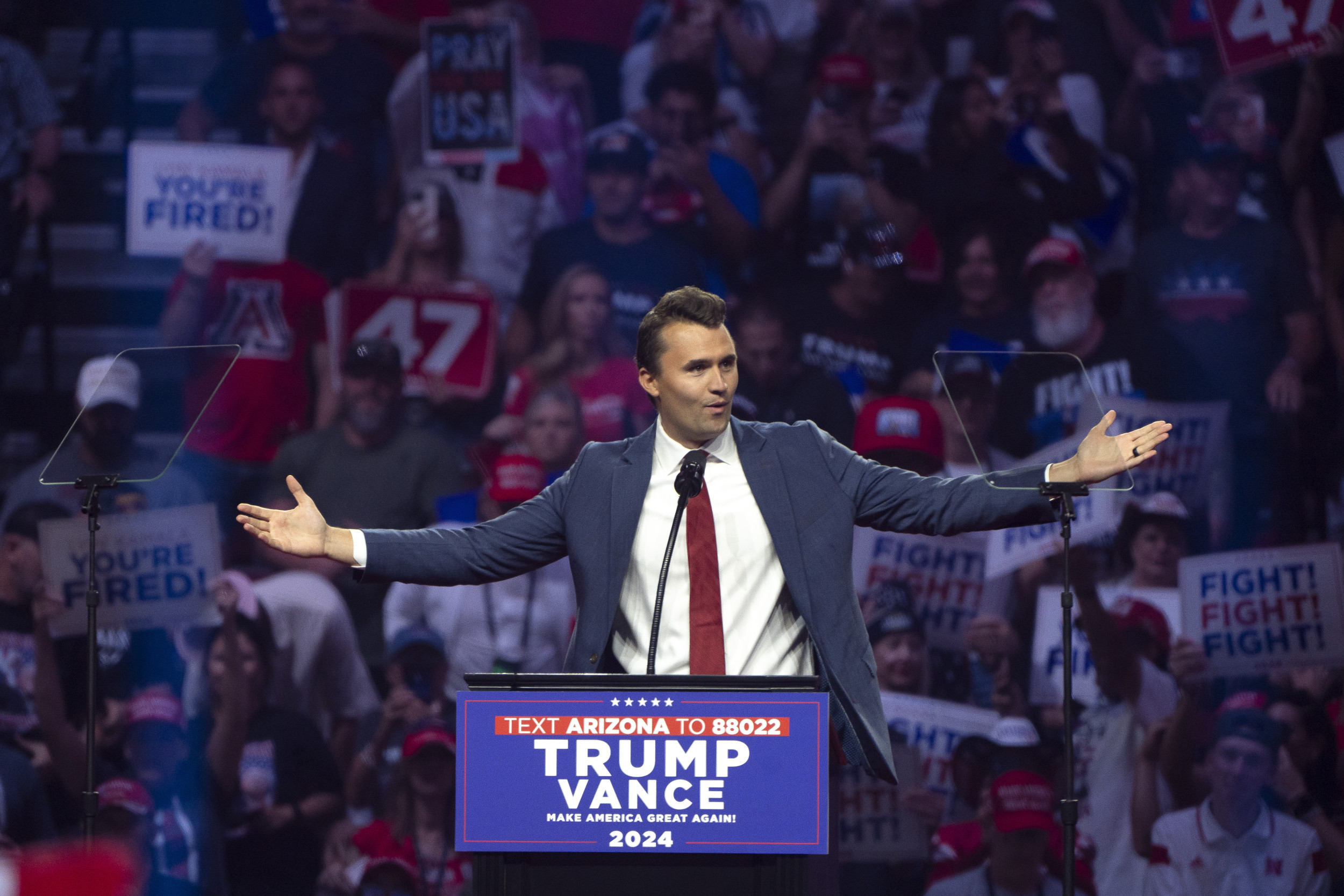 Trump Is Picking the 'Avenger Squad' for Cabinet, Charlie Kirk Says ...