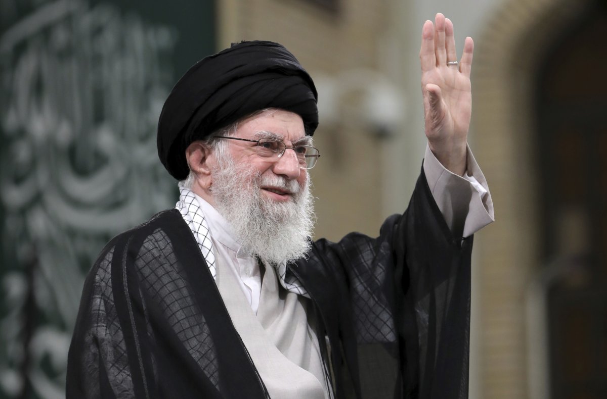 Iran's Supreme Leader Ayatollah Ali Khamenei 