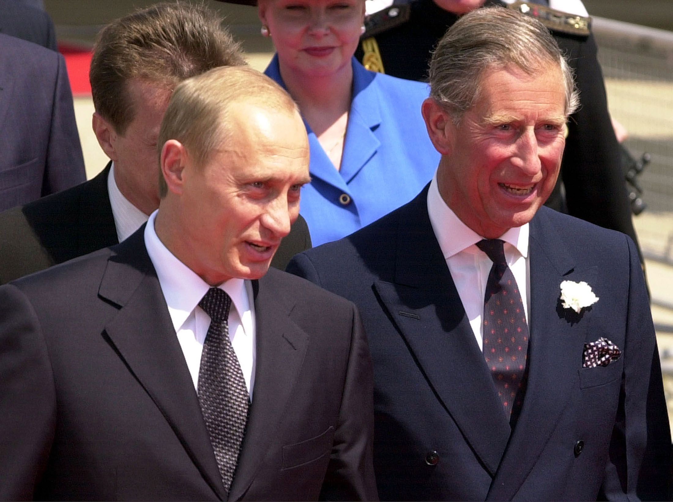 Владимир Путин и принц Чарльз 1994