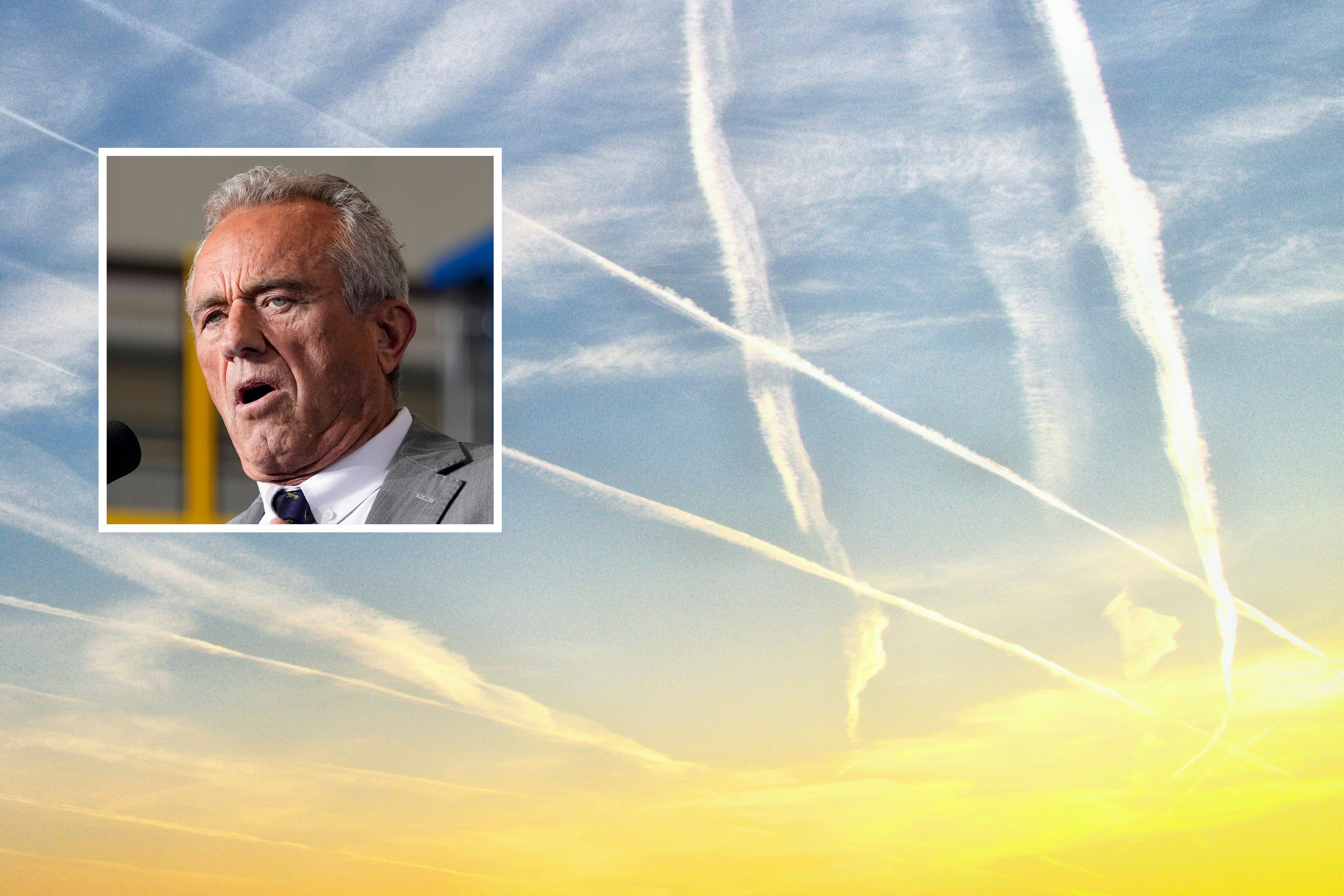 What RFK Jr Has Said About Chemtrails Conspiracy Theory - Newsweek