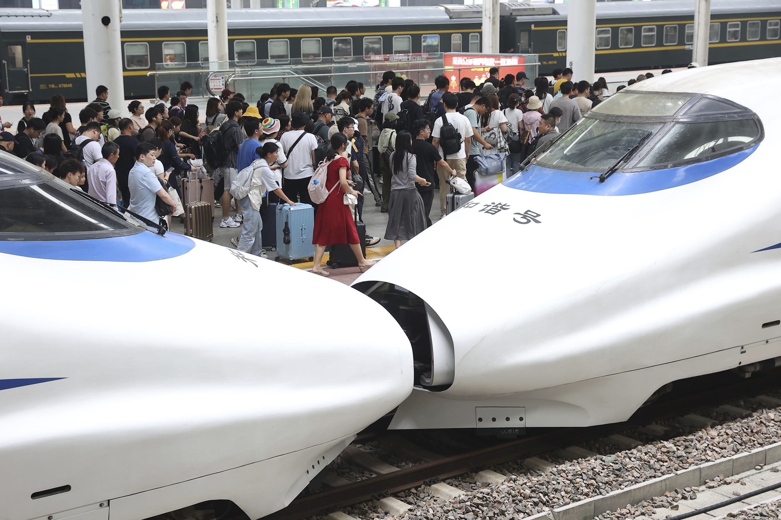 China showcases world’s most advanced high-speed trains