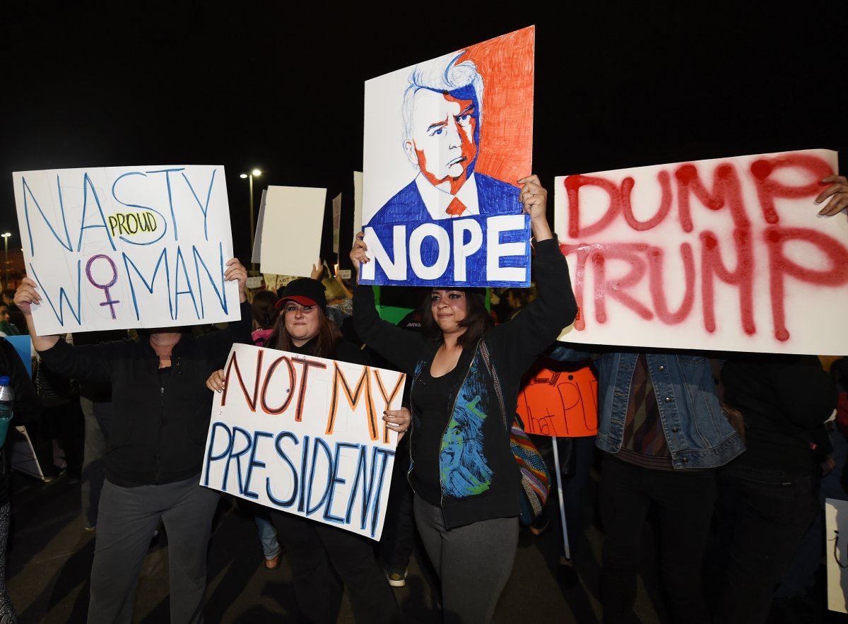 Trump 2016 Protests Public