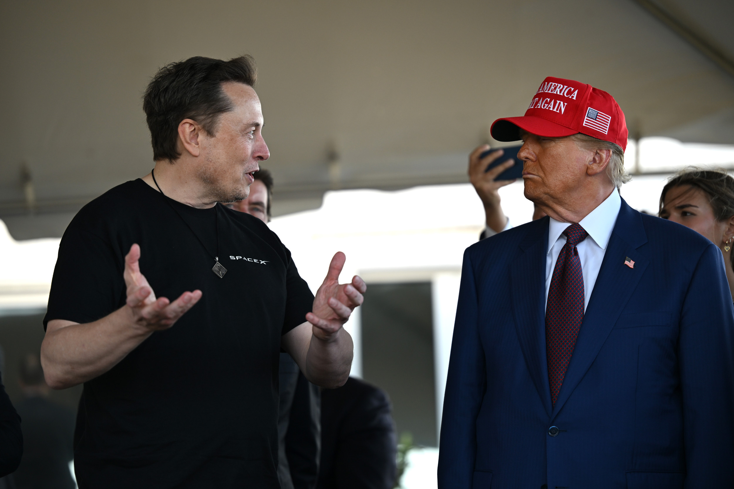 Donald Trump Joins Elon Musk for SpaceX Launch Newsweek