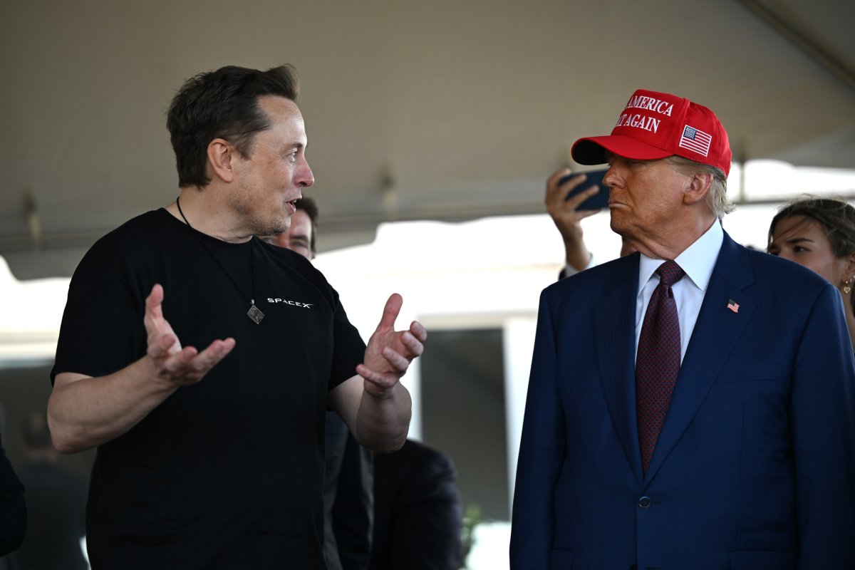 Elon Musk and Donald Trump in Texas