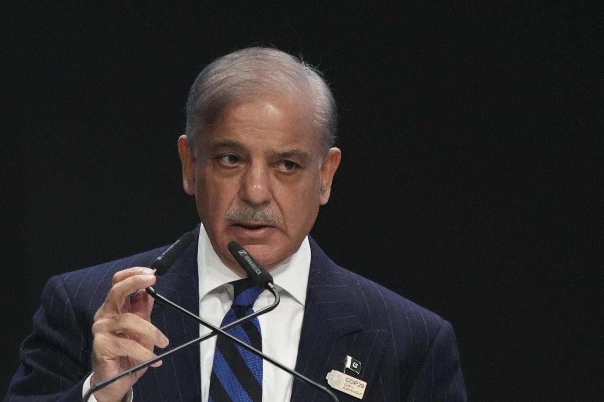 Pakistan Prime Minister Shehbaz Sharif