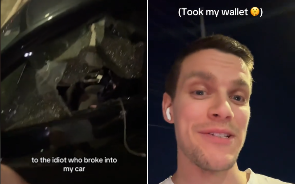 Man has last laugh on thief who broke into car to steal wallet: 