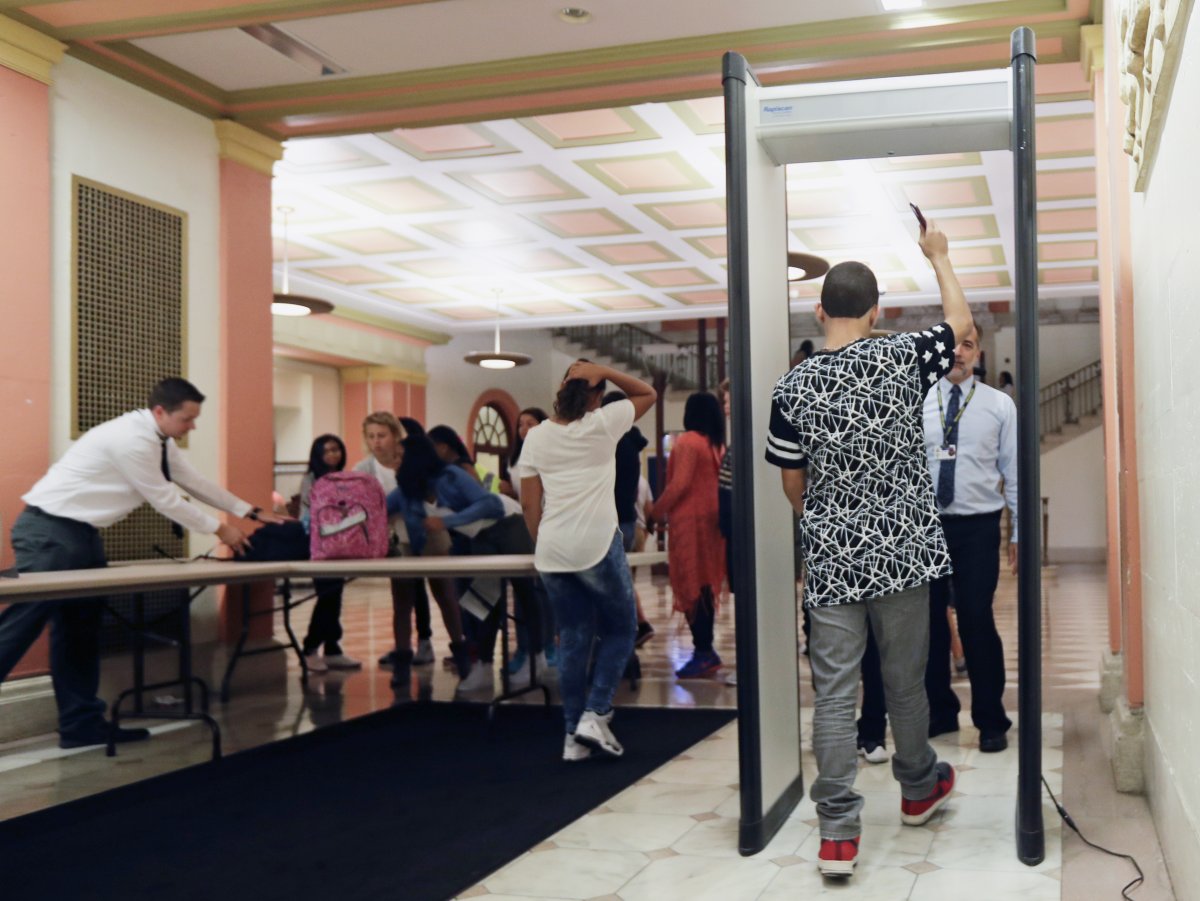 metal detector for school, 2016