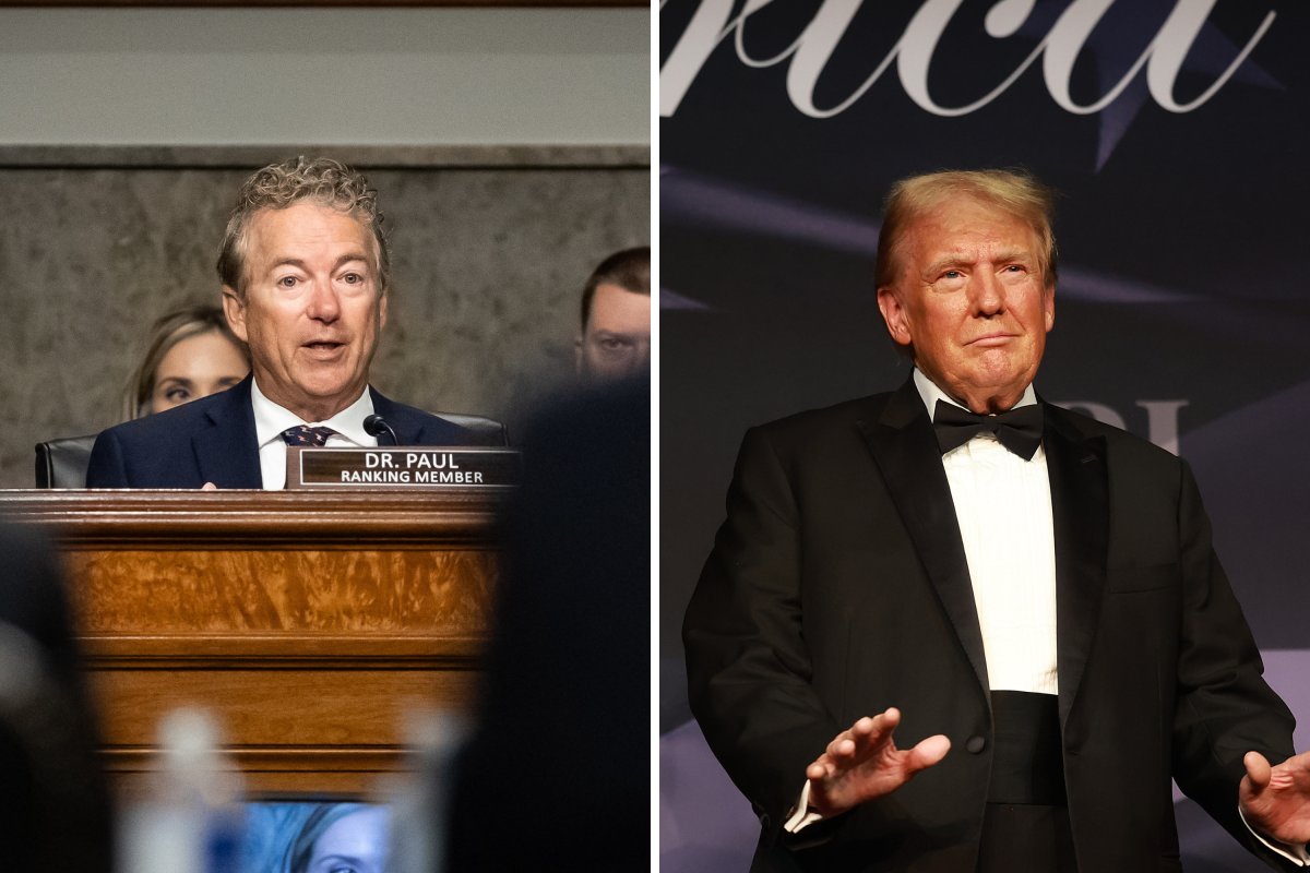 Rand Paul and Donald Trump