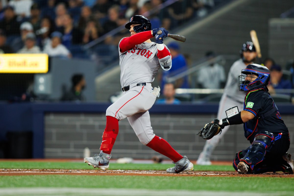 Boston Red Sox outfielder Tyler O'Neill