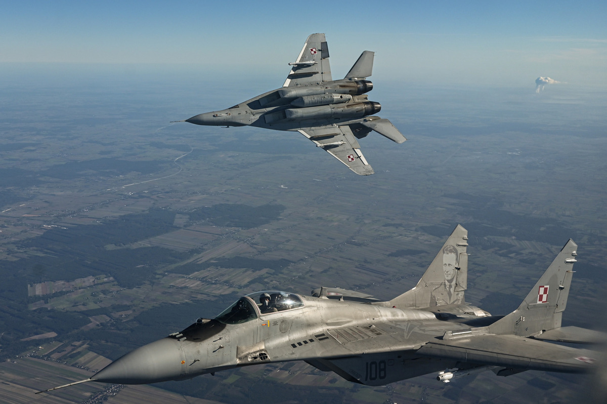 NATO Scrambles Fighter Jets Over Russian Strikes On Ukraine