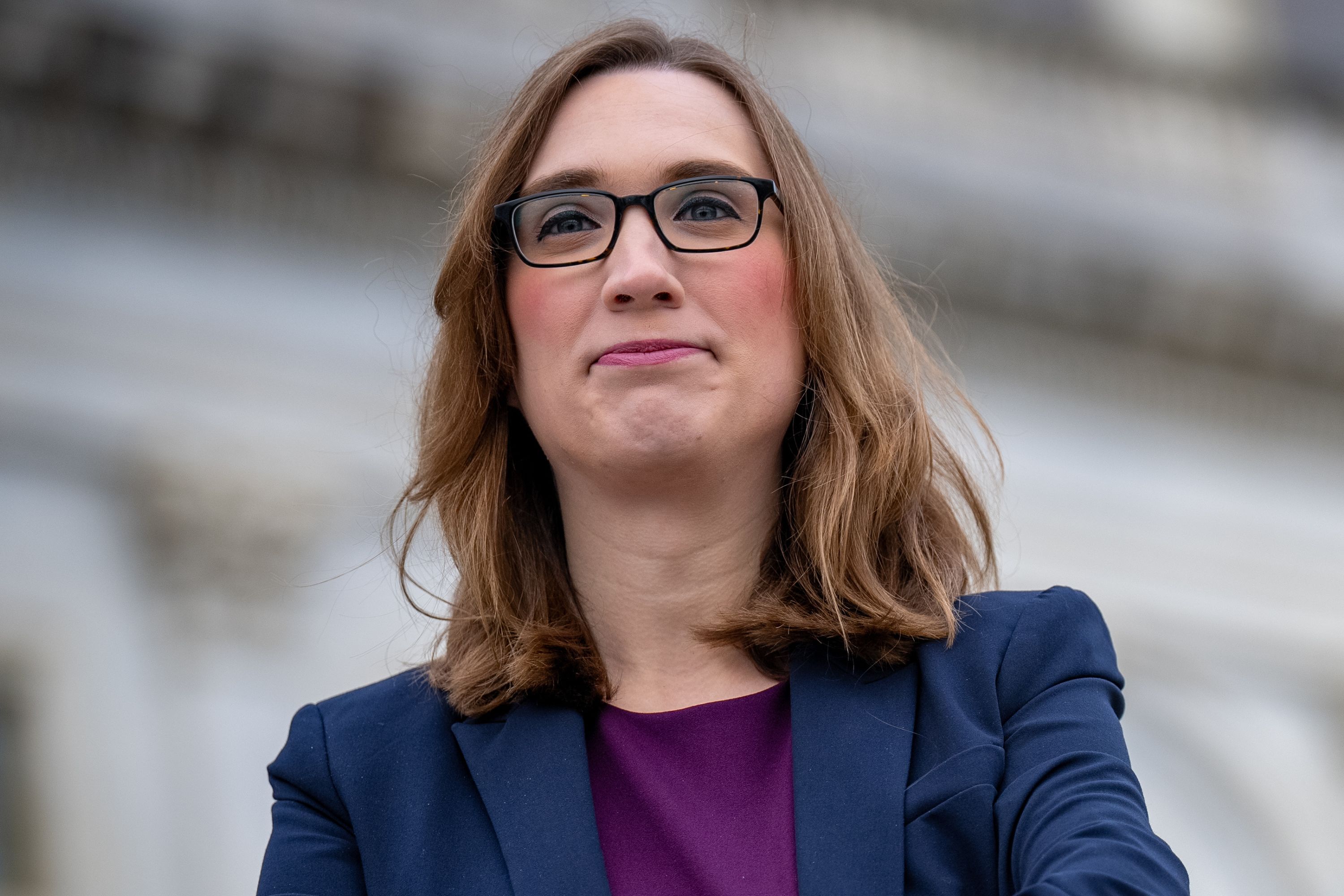 Sarah McBride Says She's 'Not Here to Fight About Bathrooms' - Newsweek