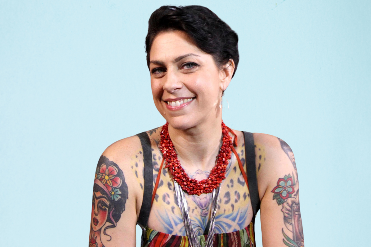 danielle colby smiling