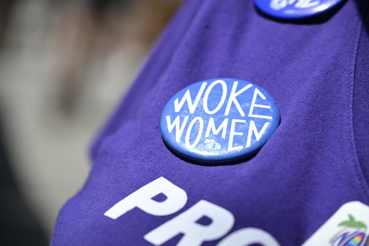 Woke Women badge, FL, 2024