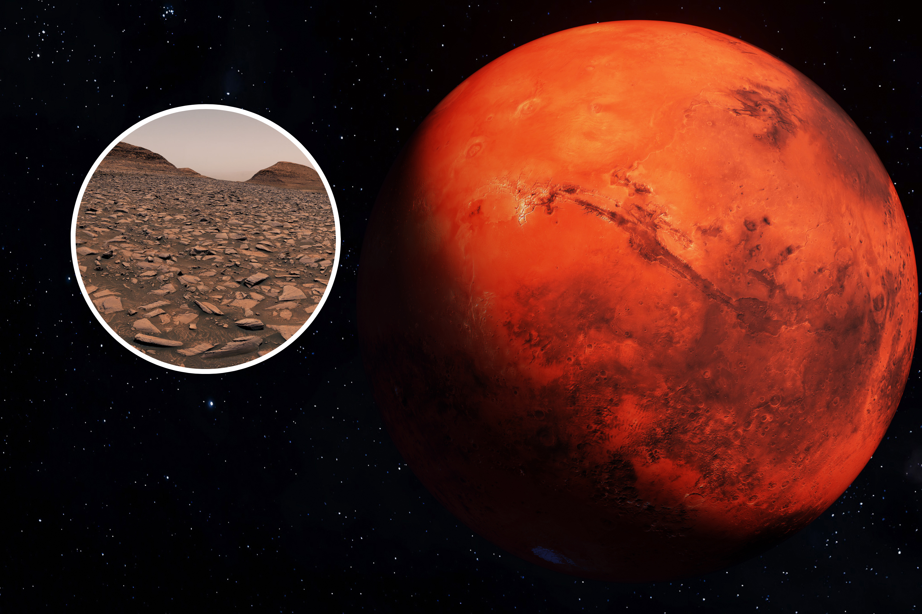 NASA Curiosity Shares Stunning 360 View of Mars With Strange White Rocks