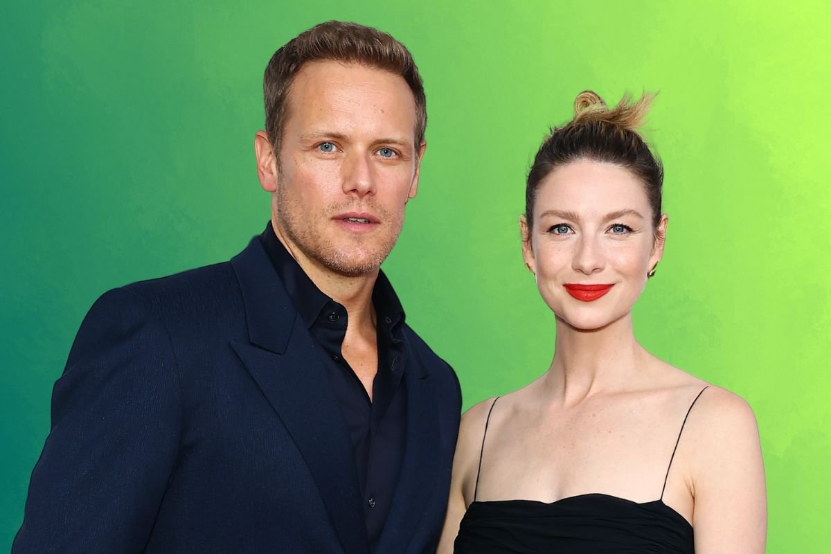 Sam Heughan and Caitríona Balfe