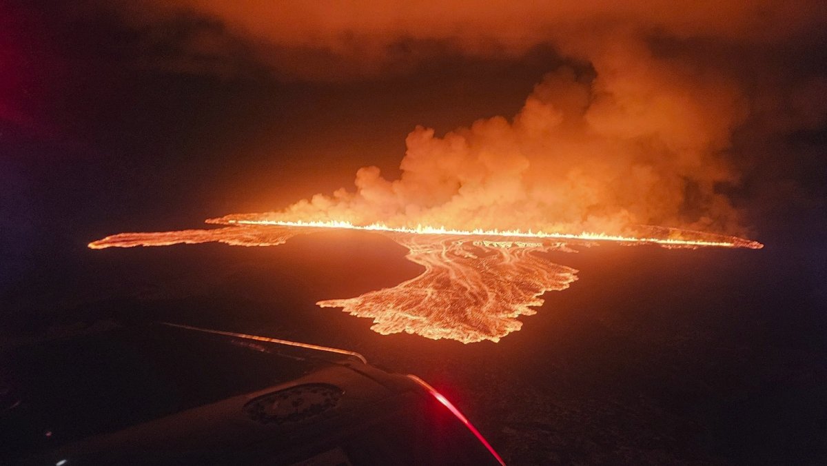 Iceland Volcano lava