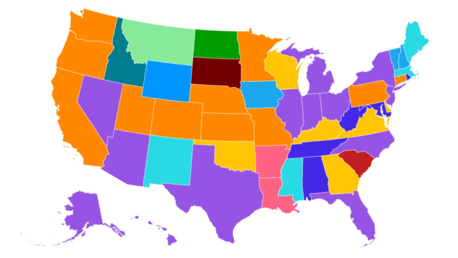 Map Shows Most Popular Cereal in Each State