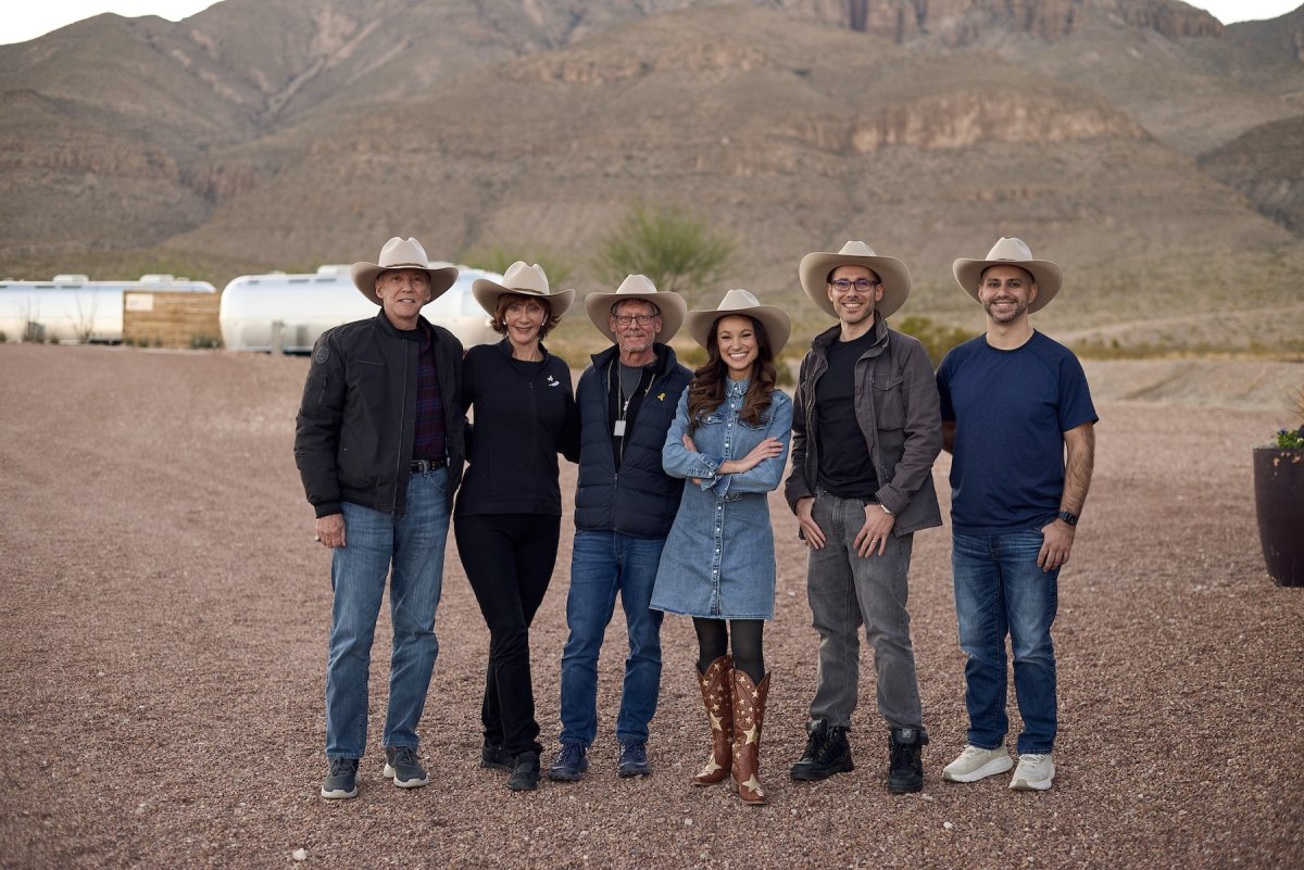 people going to space Blue Origin