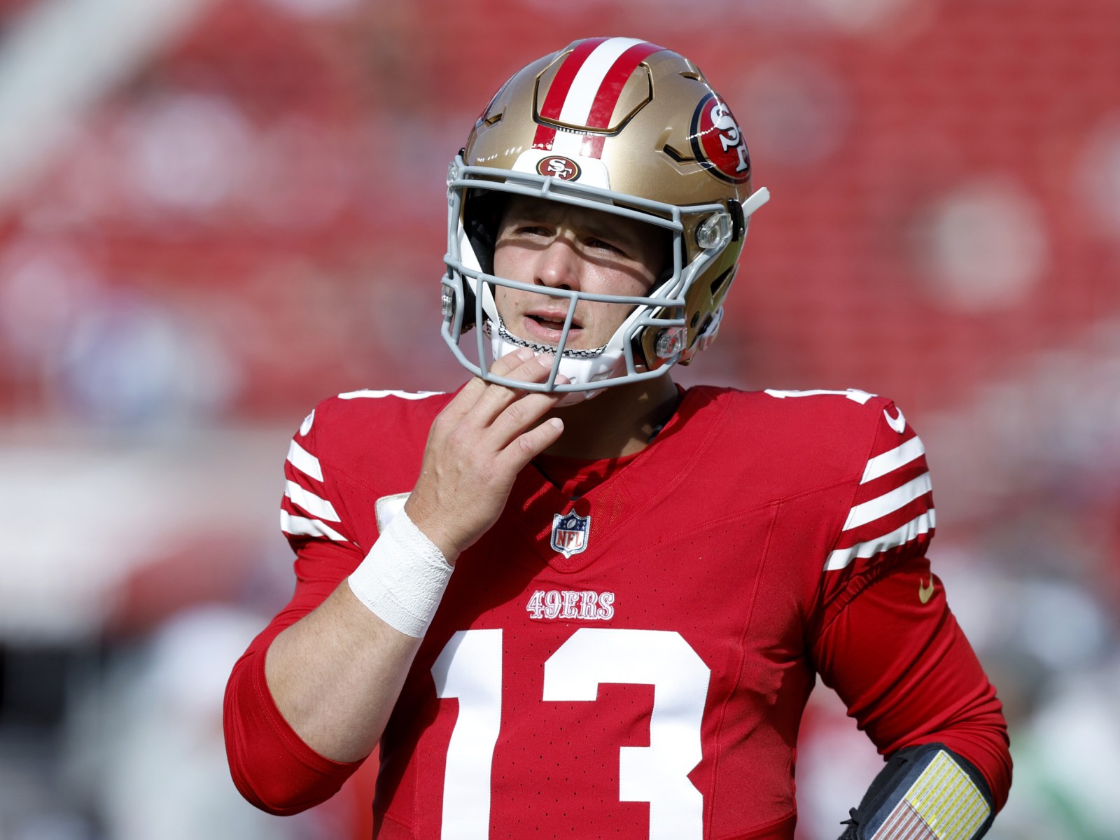 49ers' Brock Purdy Exits Practice Early Due to Significant Injury - Newsweek